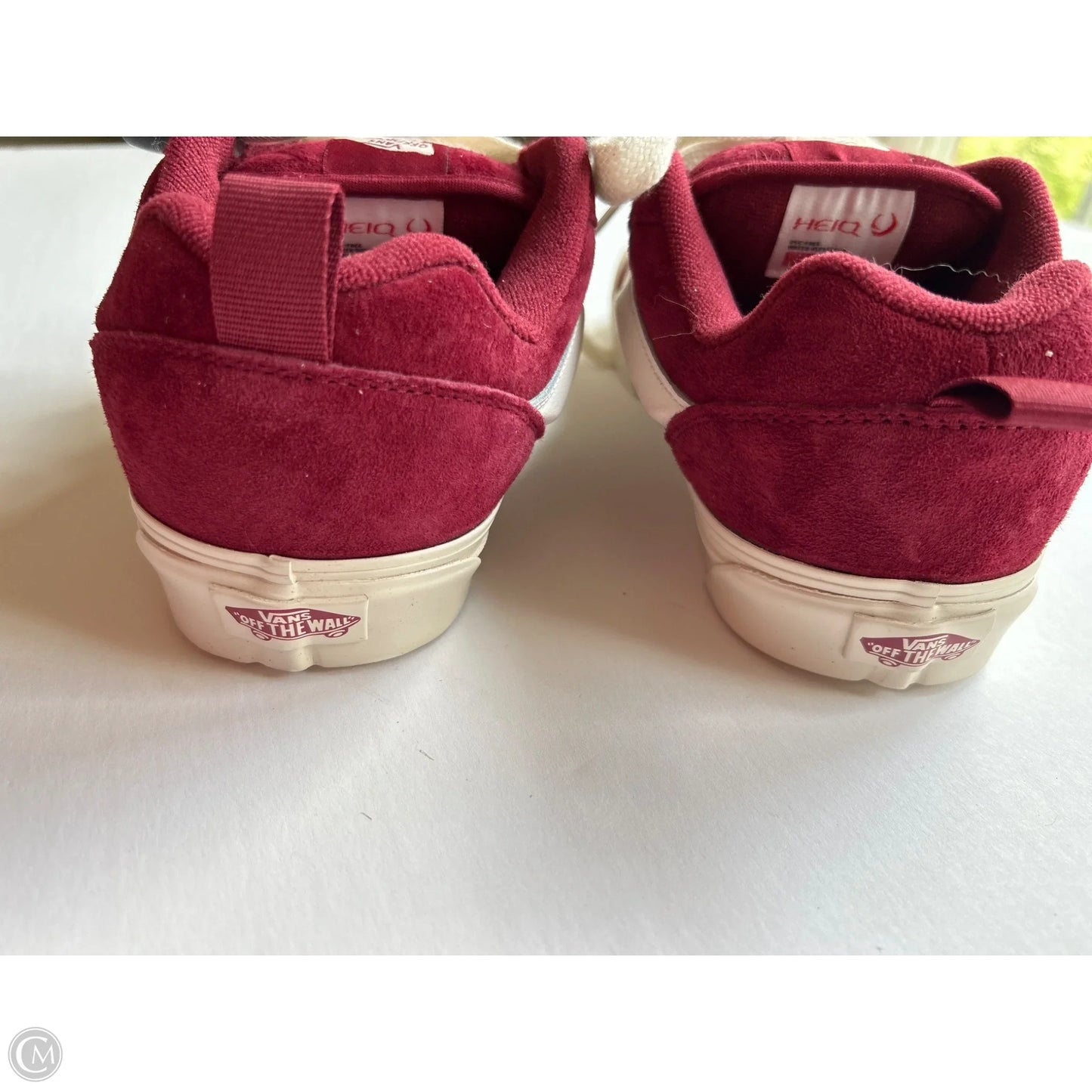 Shoes Sneakers By Vans In Red, Size: 9.5