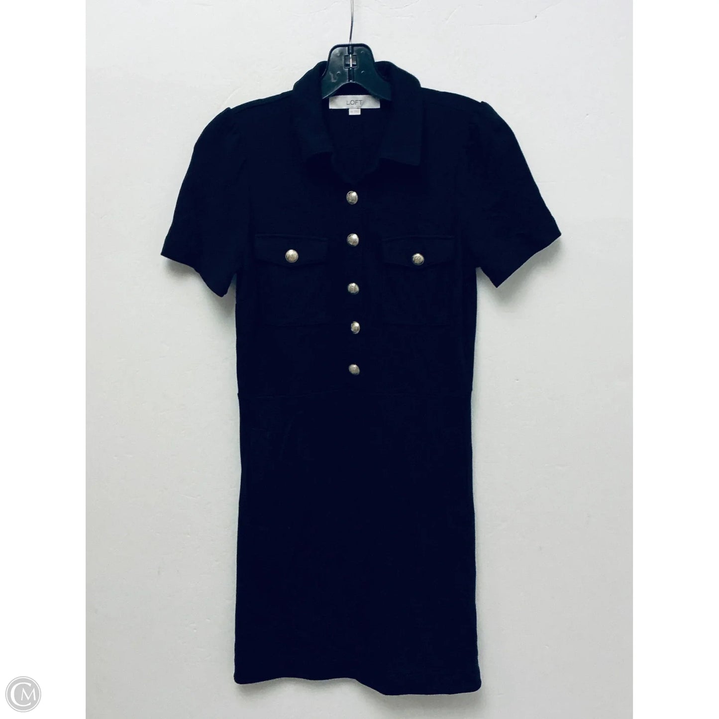 Dress Casual Short By Loft In Black, Size: Xs