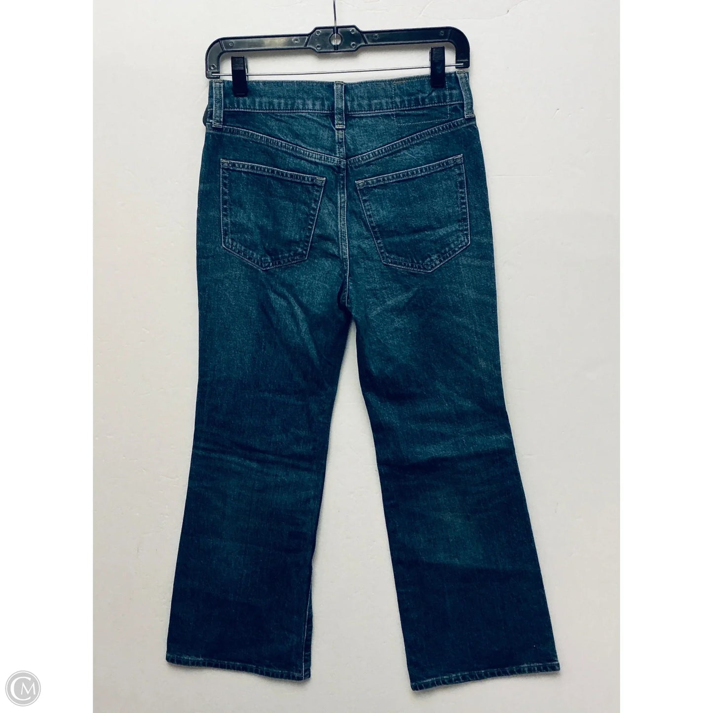 Jeans Flared By J. Crew In Blue Denim, Size: 0