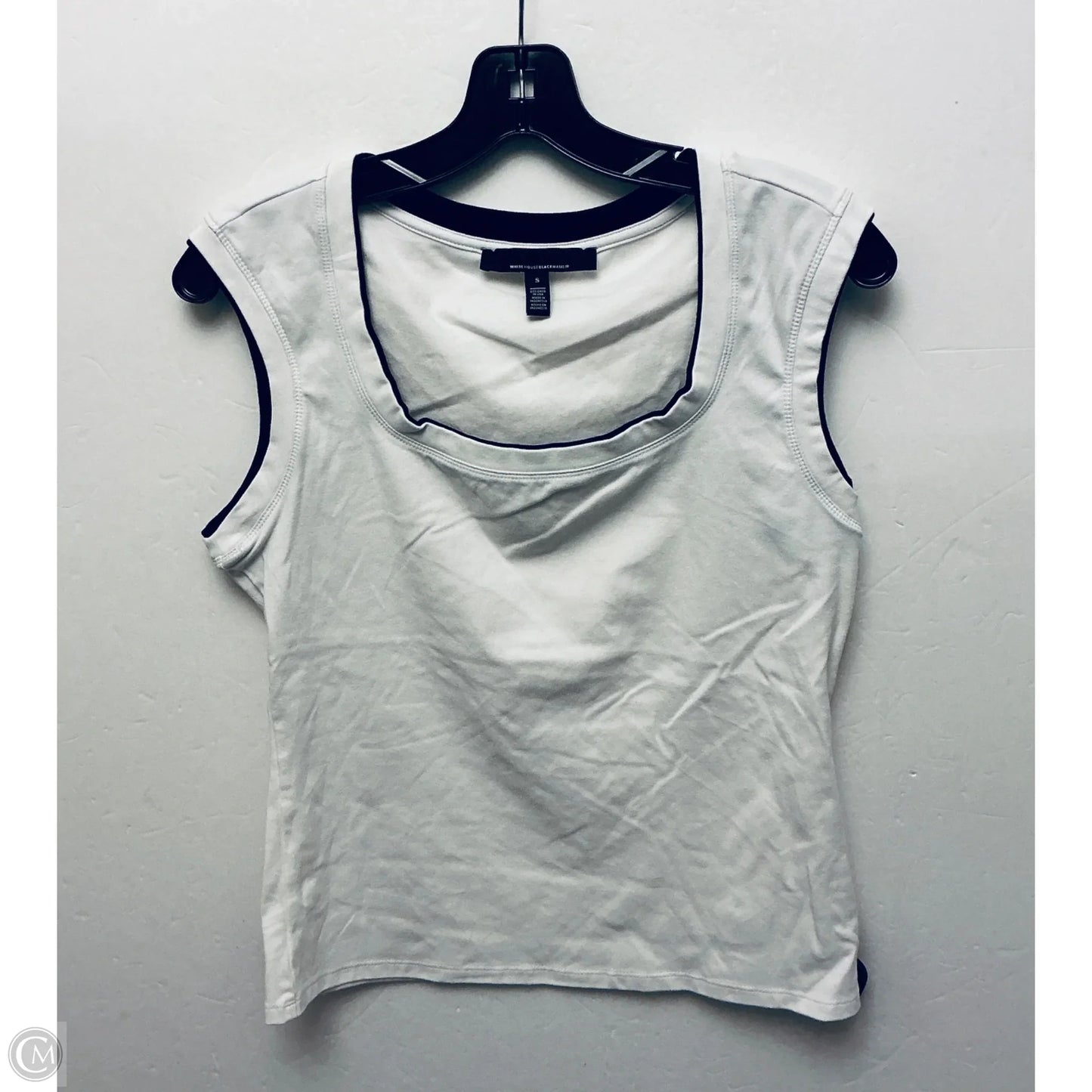 Top Sleeveless Basic By White House Black Market In White, Size: S