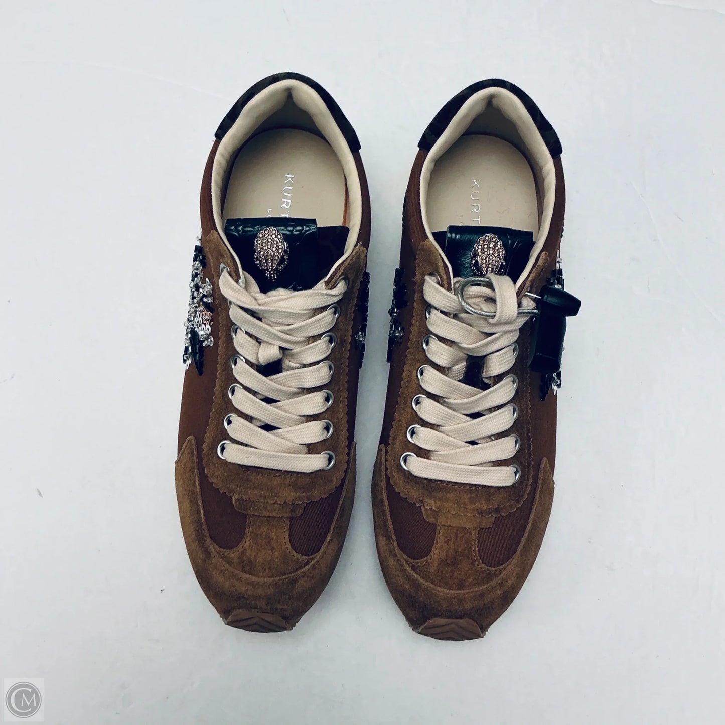 Shoes Designer By Kurt Geiger In Brown & Green, Size: 9