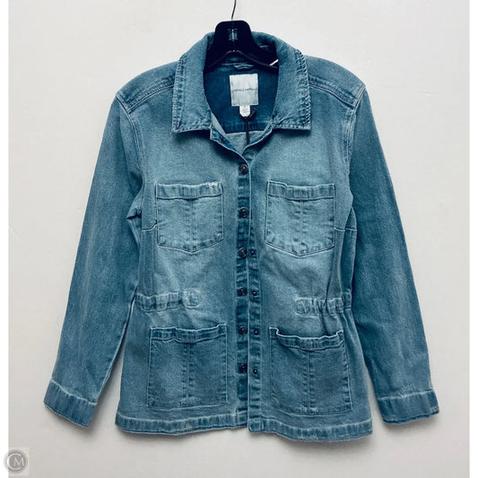 Jacket Denim By Vintage America In Blue Denim, Size: S