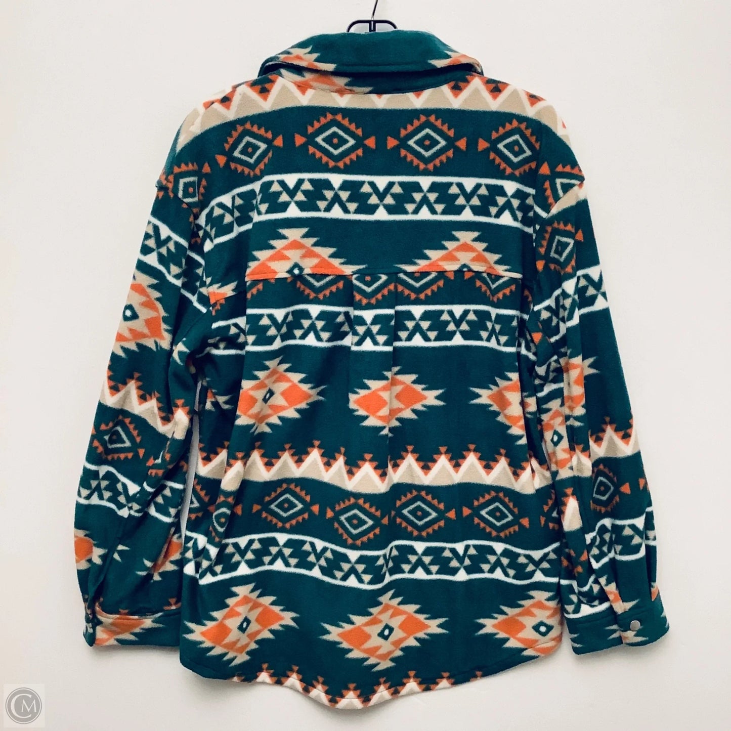 Jacket Fleece By Love Tree In Green, Size: S