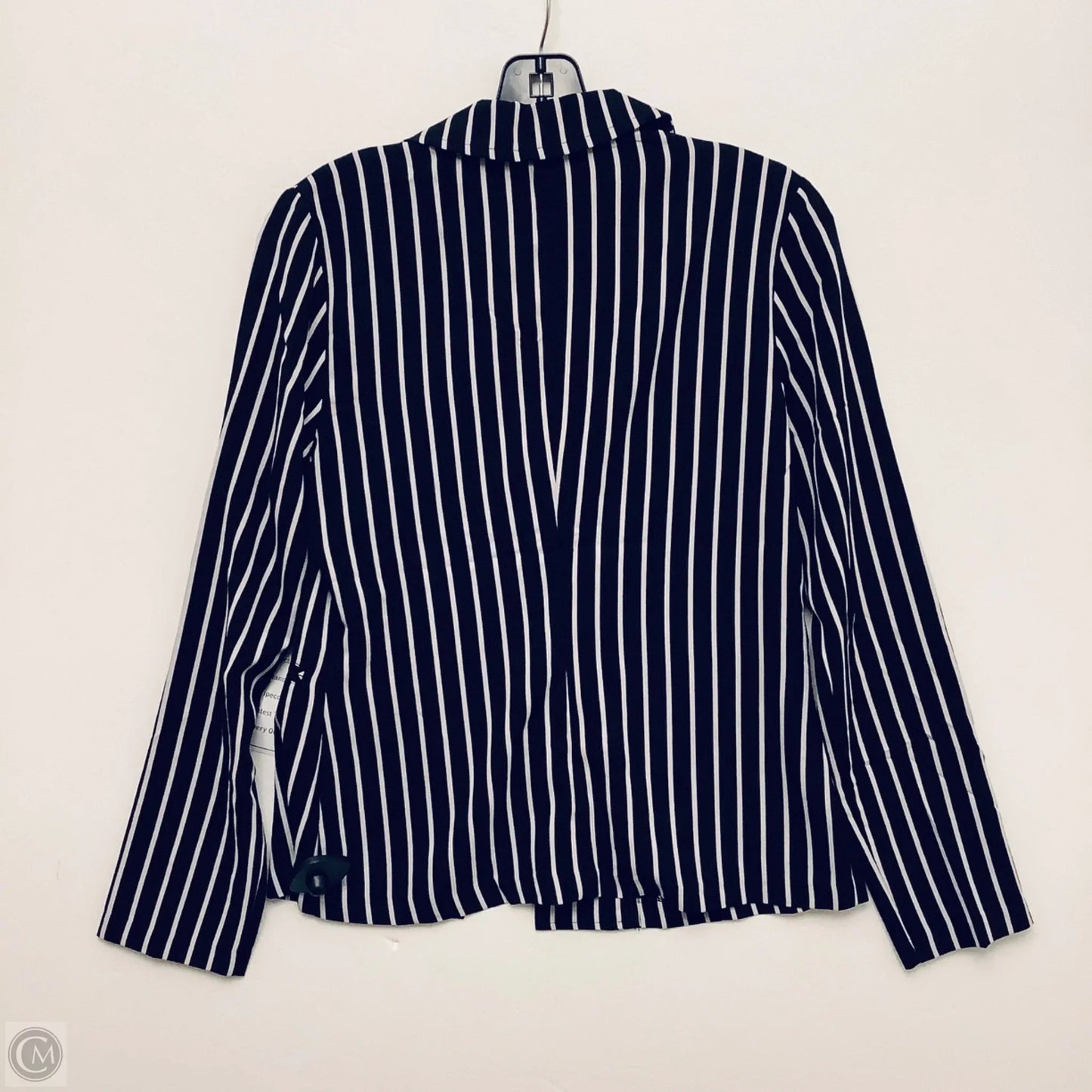Blazer By Cme In Striped Pattern, Size: S