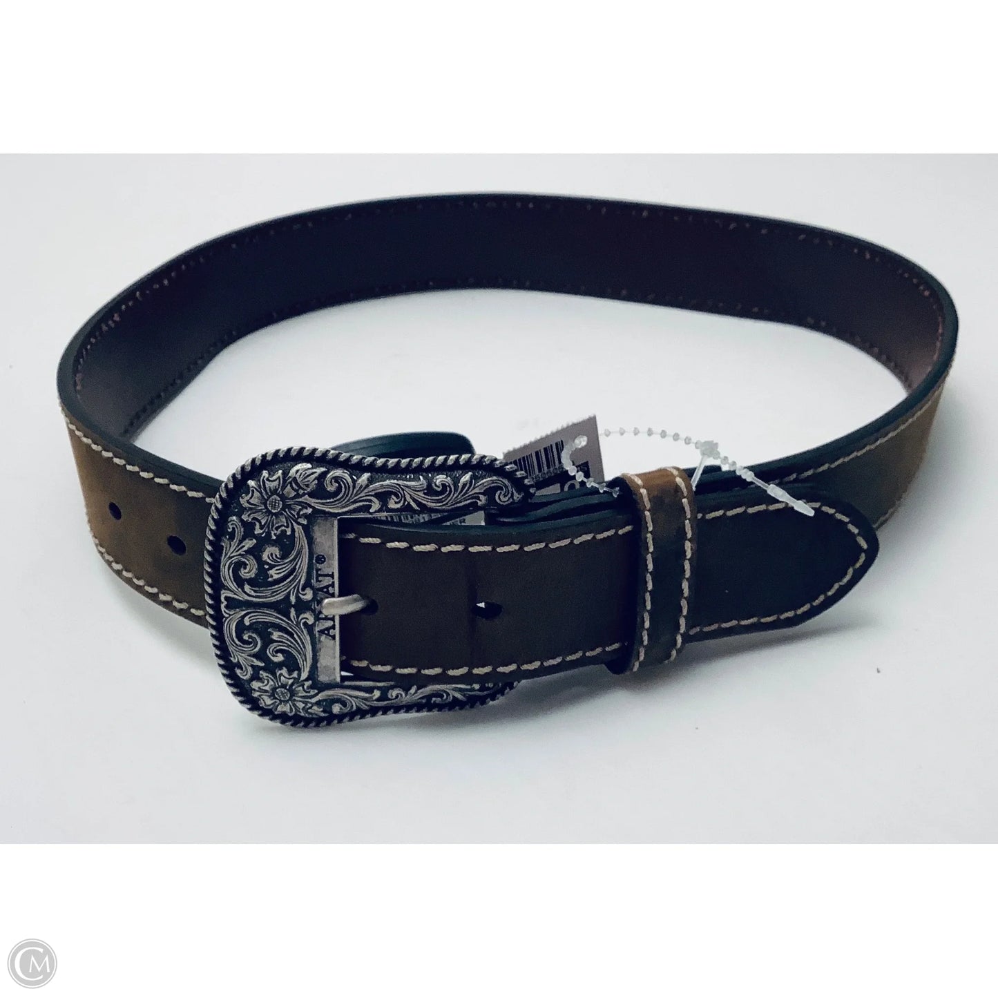 Belt Leather By Ariat, Size: Small