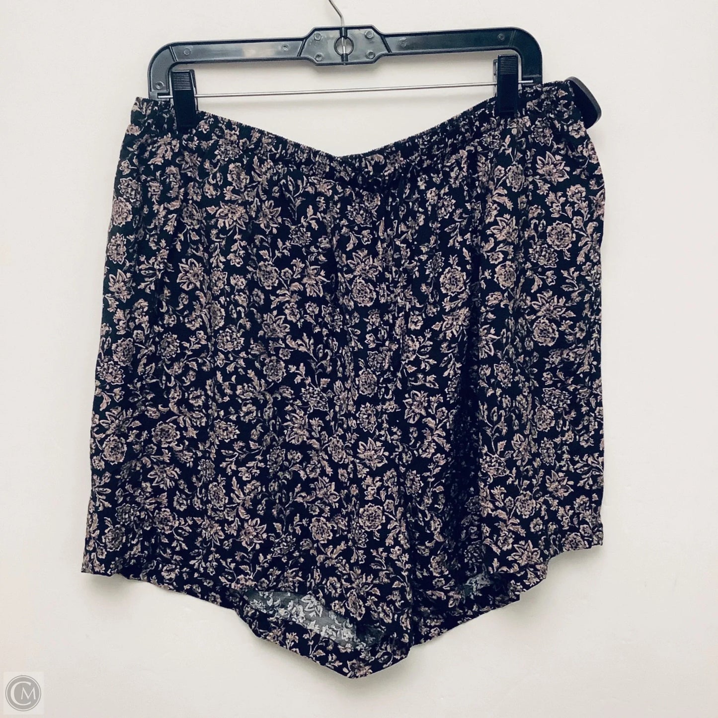 Shorts By Torrid In Black & Tan, Size: 1x