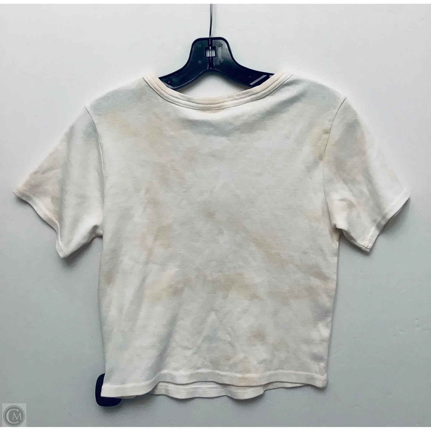 Top Short Sleeve Basic By Fabletics In Peach, Size: M