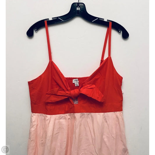 Dress Casual Maxi By J. Crew In Multi-colored, Size: L