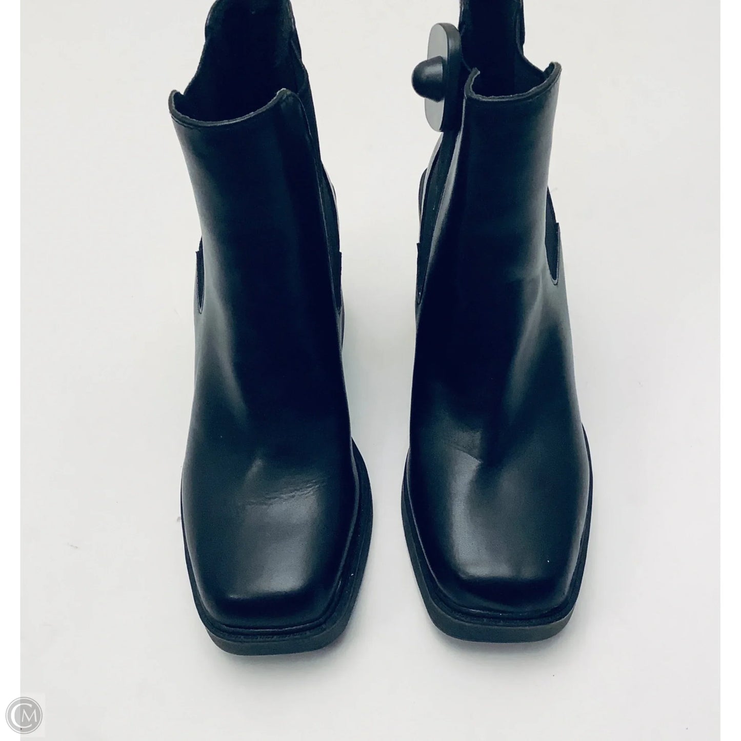 Boots Ankle Heels By Mia In Black, Size: 6.5