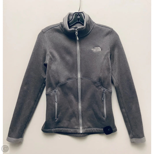 Athletic Jacket By The North Face In Grey, Size: Xs