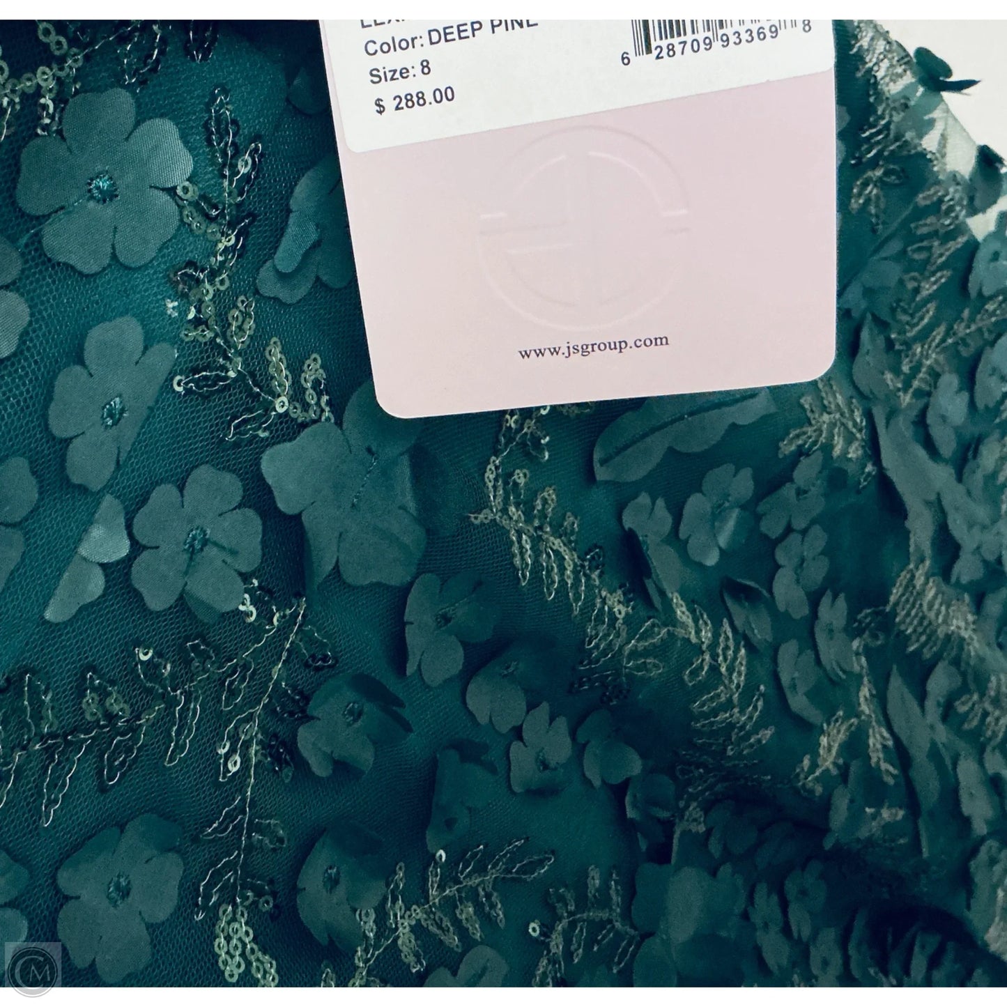 Dress Party Long By Js Collections In Green, Size: M