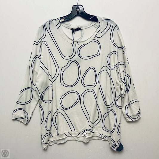Sweater By Clothes Mentor In White, Size: S