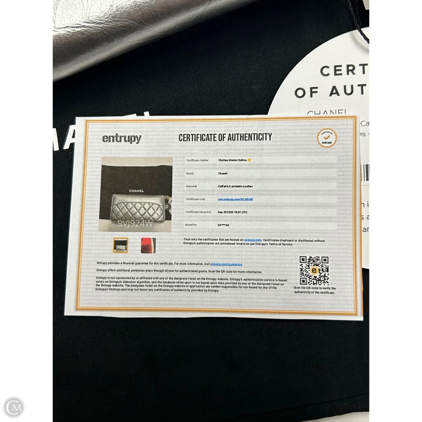 Wallet Luxury Designer By Chanel