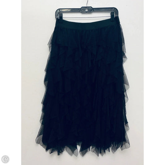 Skirt Midi By Andree By Unit In Black, Size: L