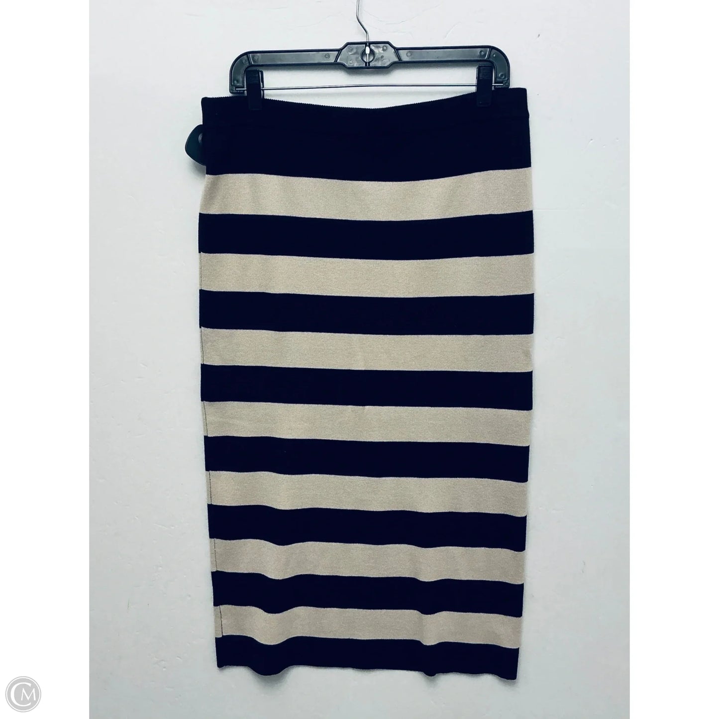 Skirt Midi By White Birch In Striped Pattern, Size: 1x