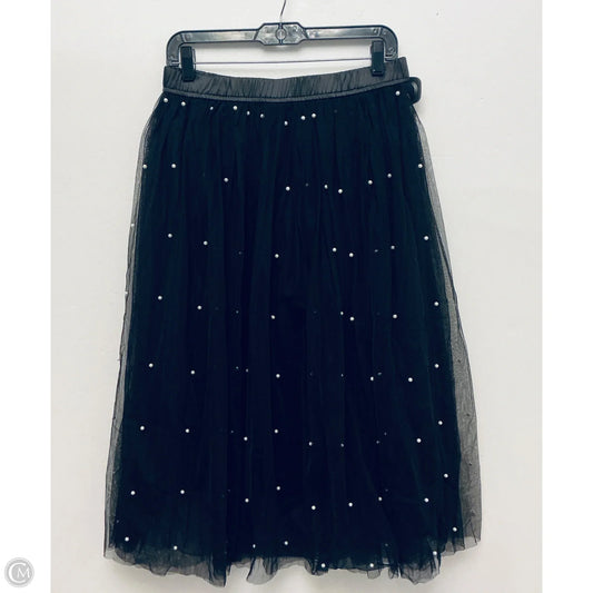 Skirt Midi By White Birch In Black, Size: M