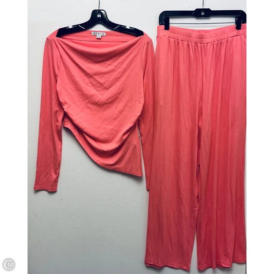 Lounge Set Pants By Hyfve In Pink, Size: L