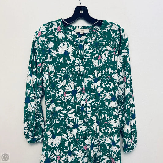 Dress Casual Maxi By Loft In Green, Size: S