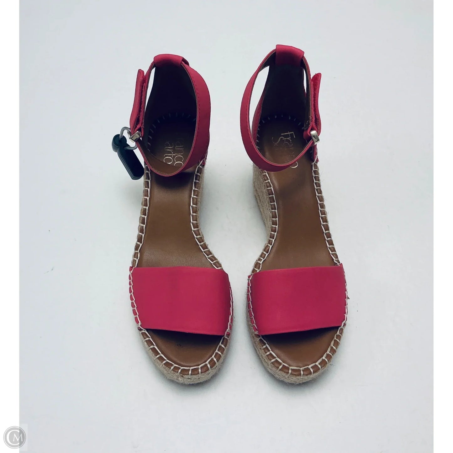 Shoes Heels Wedge By Franco Sarto In Pink, Size: 8