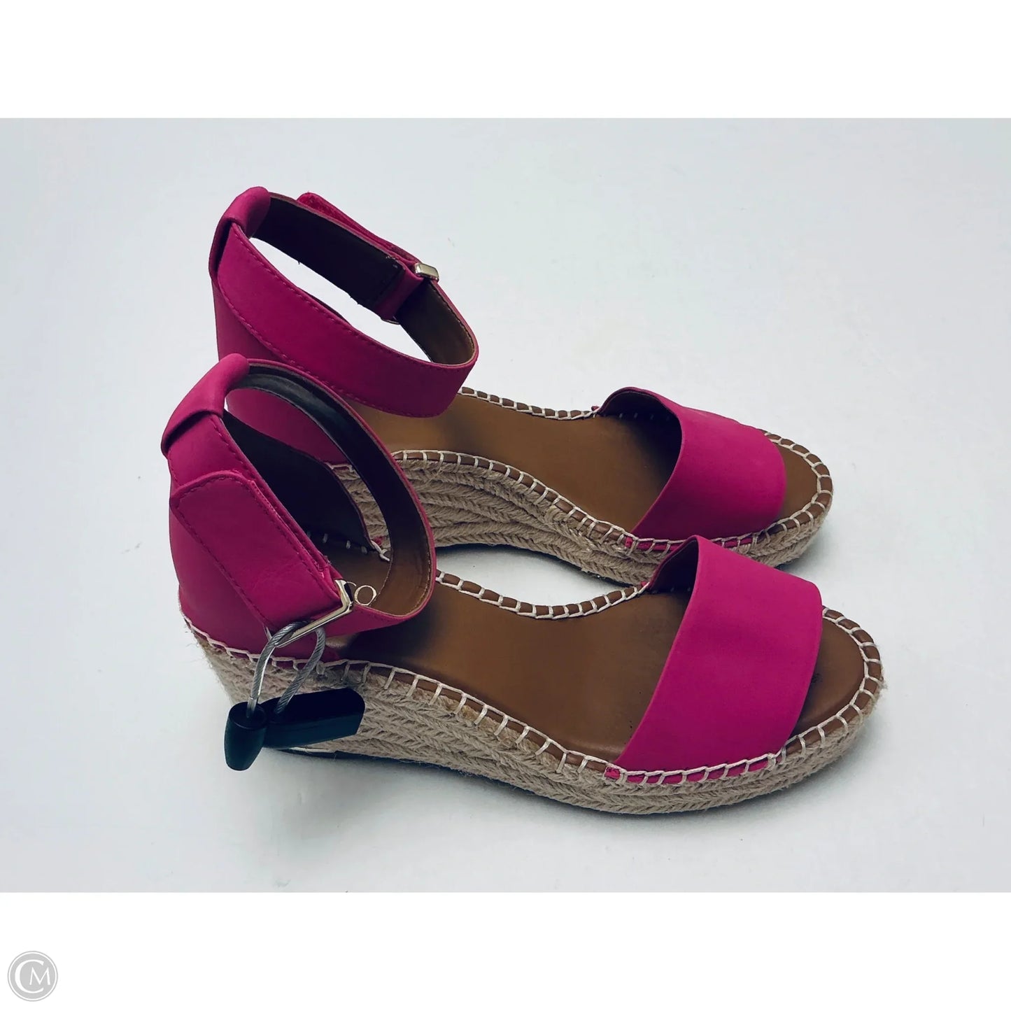 Shoes Heels Wedge By Franco Sarto In Pink, Size: 8
