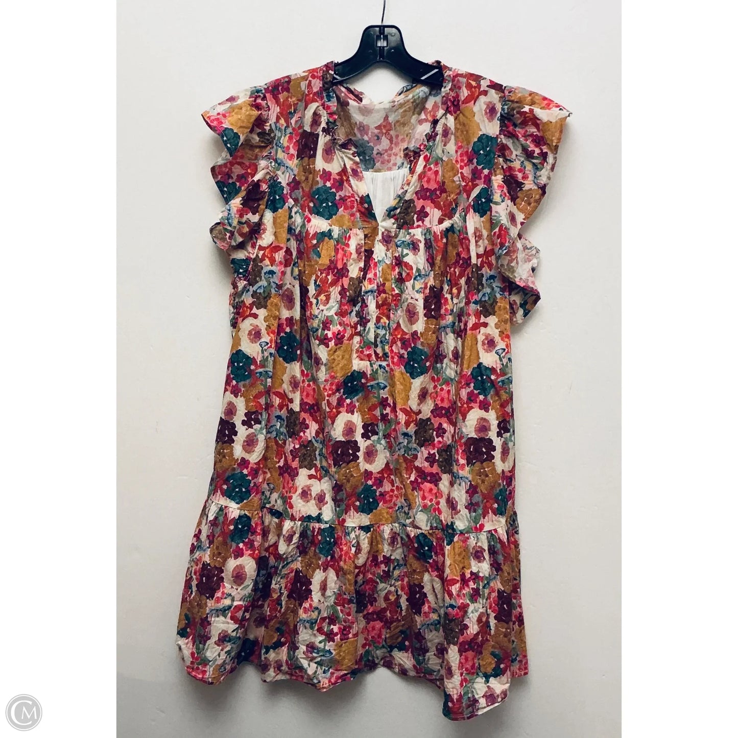 Dress Casual Short By Entro In Multi-colored, Size: 1x