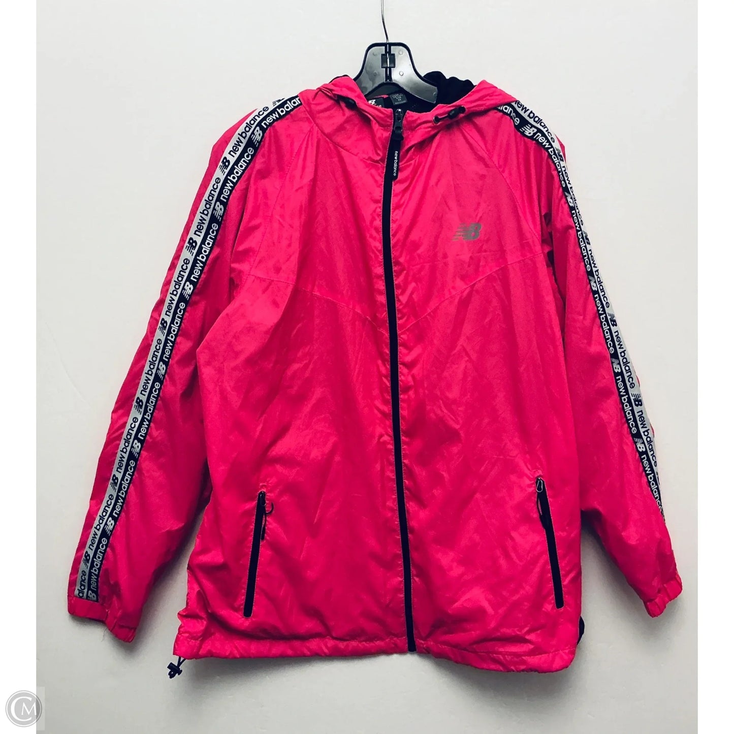 Athletic Jacket By New Balance In Pink, Size: 1x