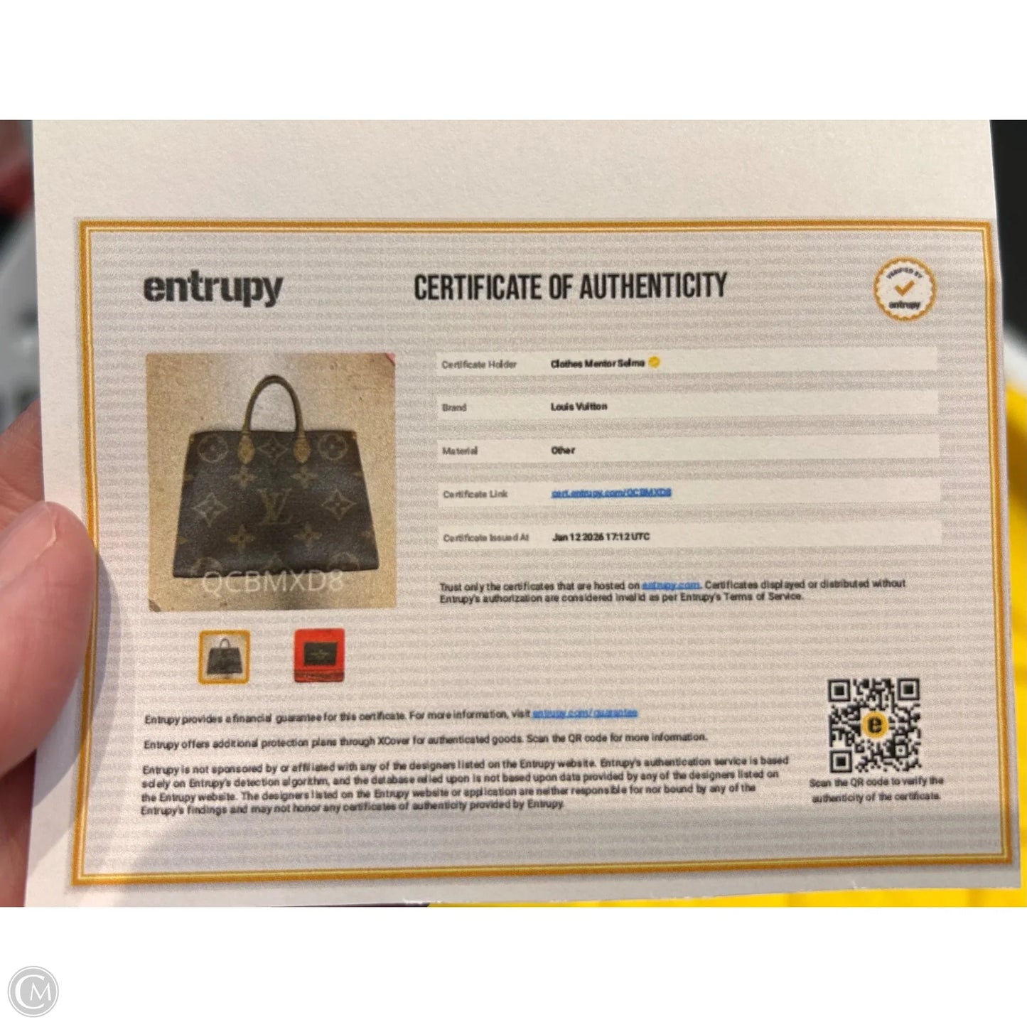 Handbag Luxury Designer By Louis Vuitton, Size: Large