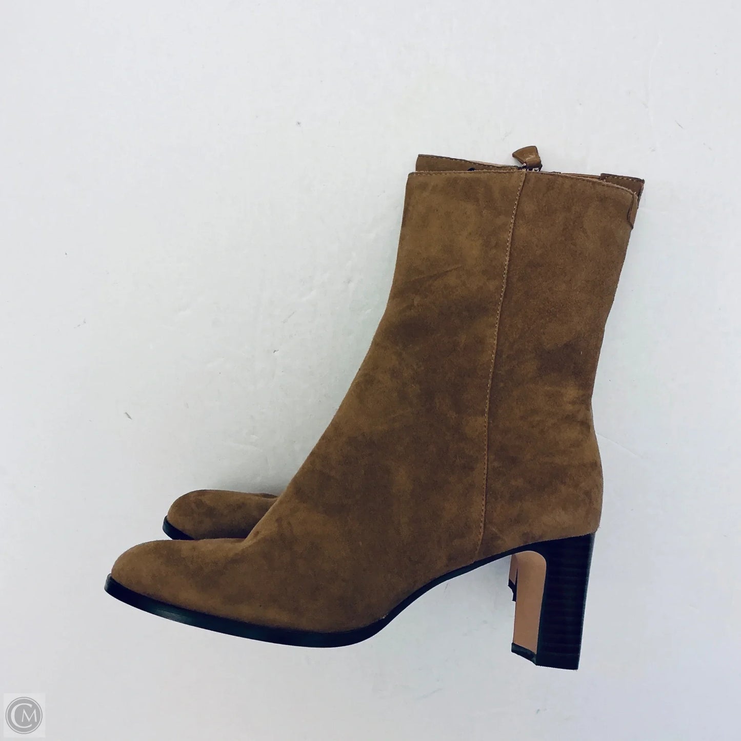 Boots Ankle Heels By J. Crew In Tan, Size: 9