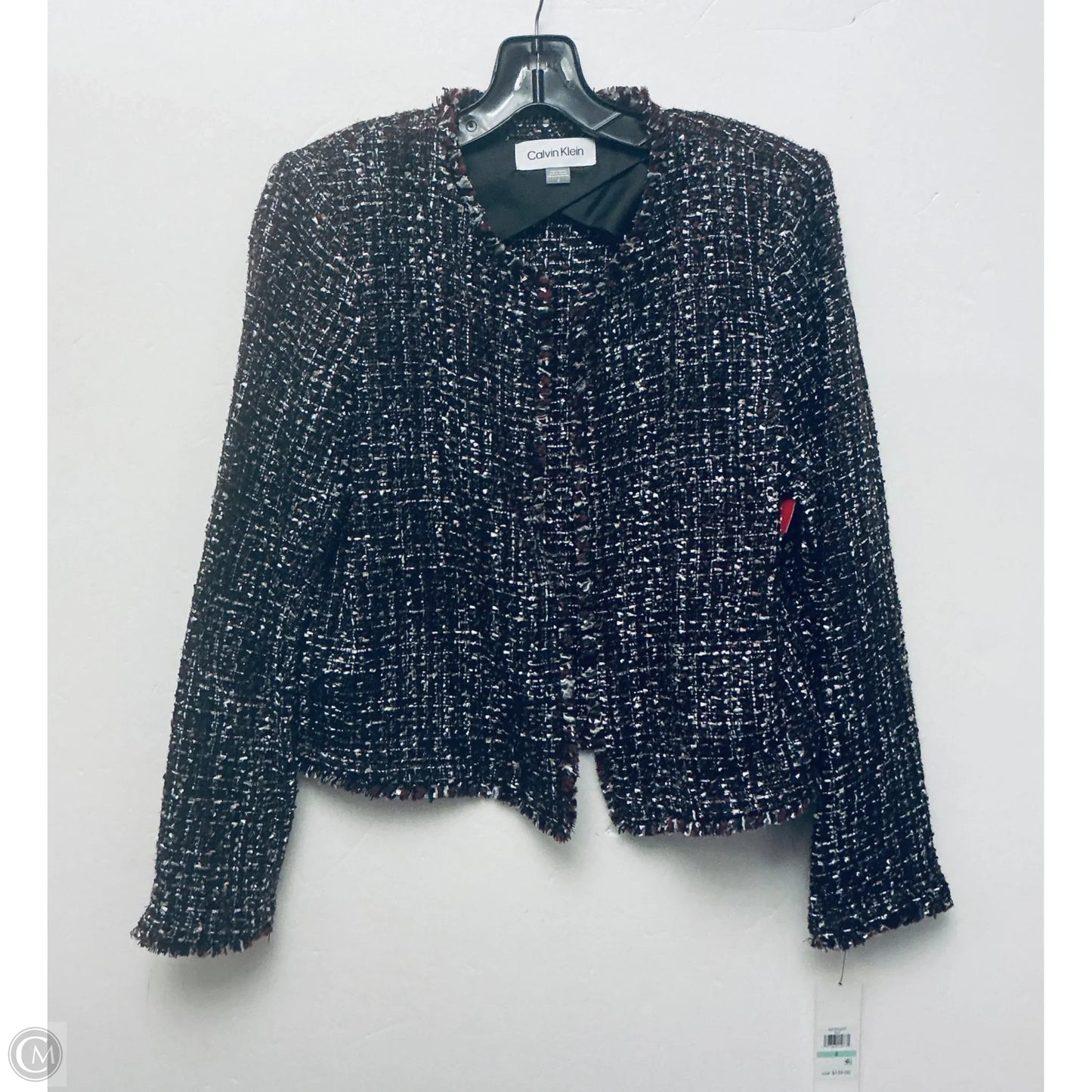 Blazer By Calvin Klein In Purple, Size: M