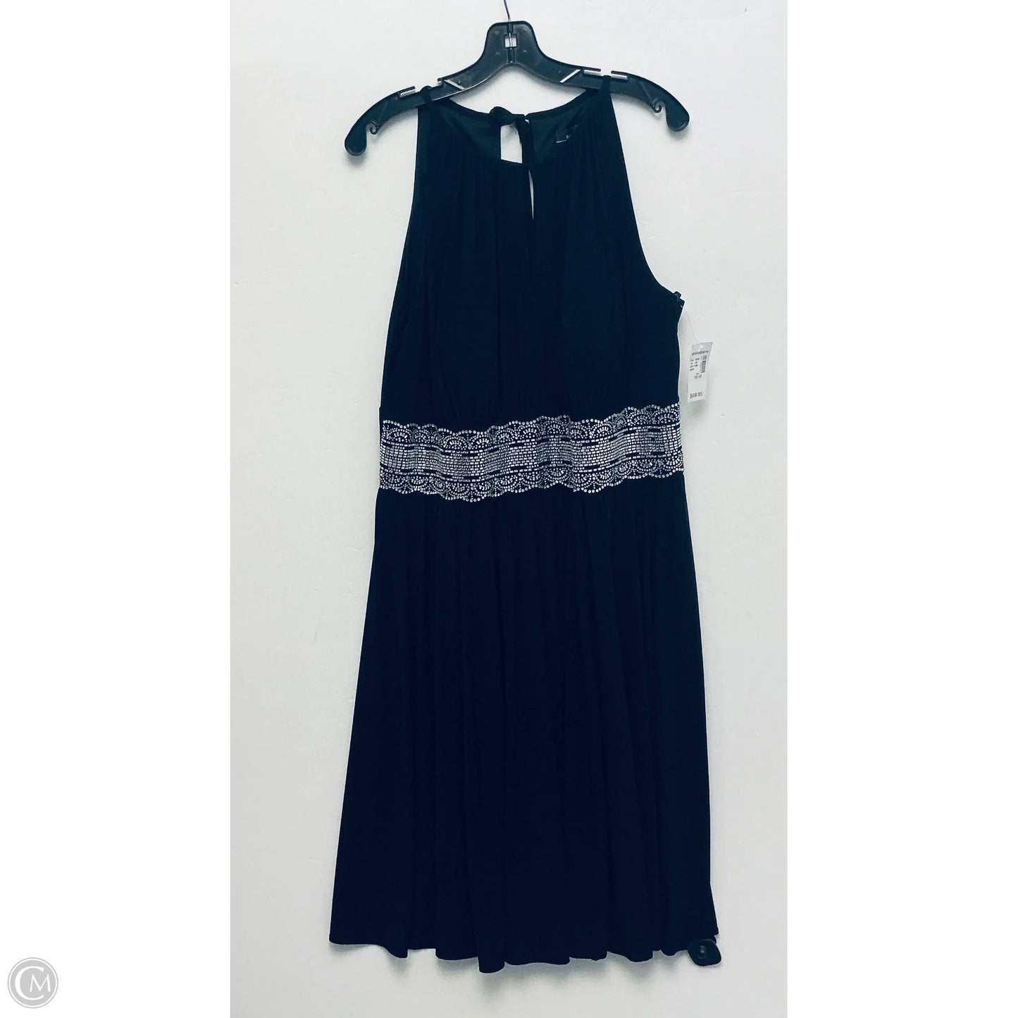 Dress Party Short By R And M Richards In Black, Size: Xxl
