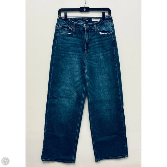 Jeans Straight By Bcbgeneration In Blue Denim, Size: 6