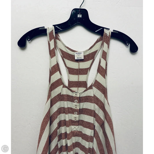 Romper By Free People In Striped Pattern, Size: Xs