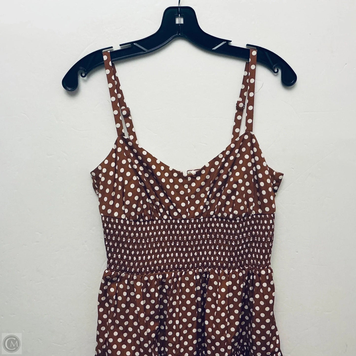 Dress Casual Midi By J. Crew In Polkadot Pattern, Size: S