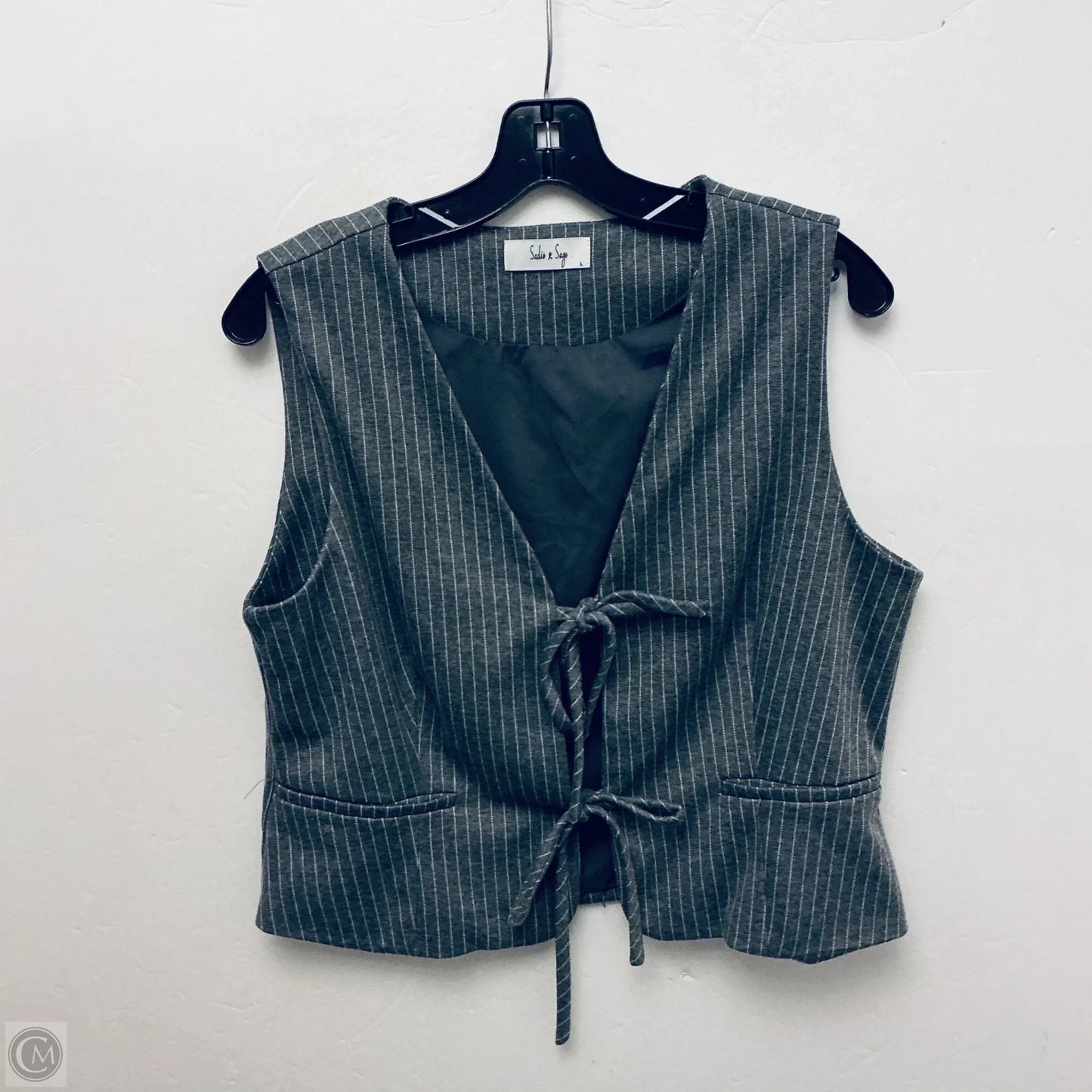 Vest Other By Sadie & Sage In Grey, Size: L