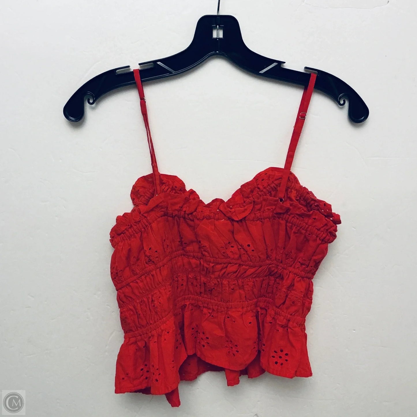 Top Sleeveless By Clothes Mentor In Red, Size: L