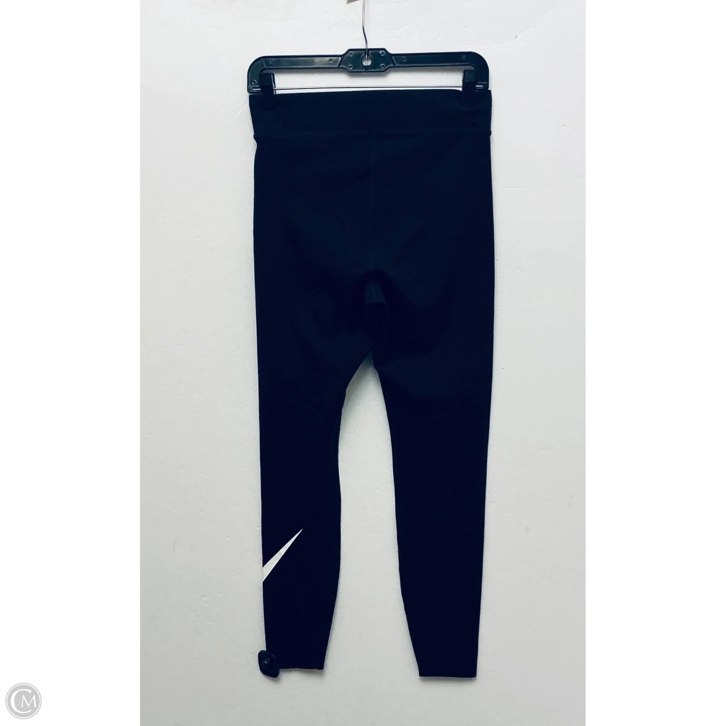 Athletic Leggings By Nike Apparel In Black, Size: M