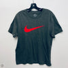 Top Short Sleeve Basic By Nike Apparel In Grey, Size: M