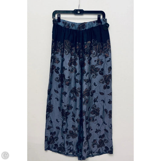 Pants Wide Leg By Clothes Mentor In Blue, Size: L