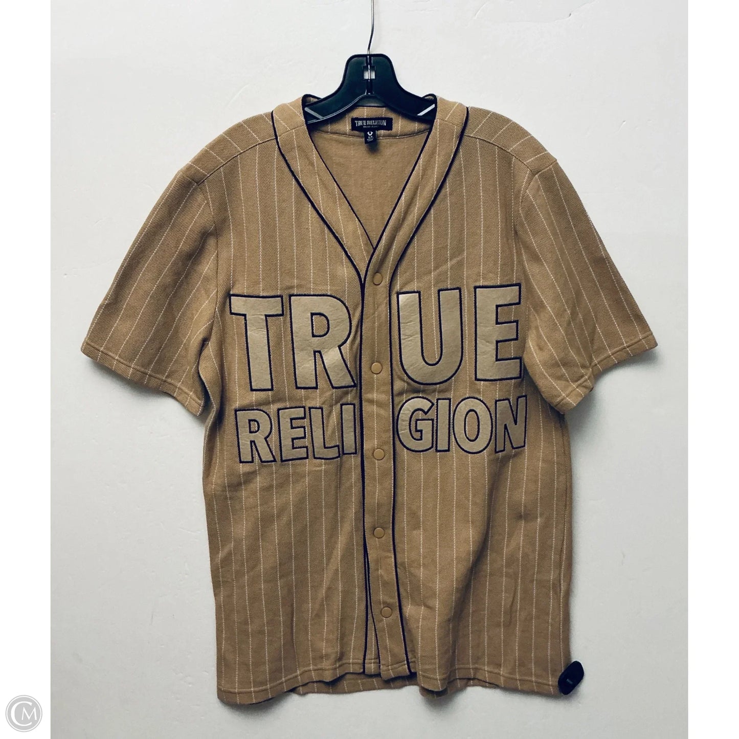 Top Short Sleeve By True Religion In Tan, Size: S