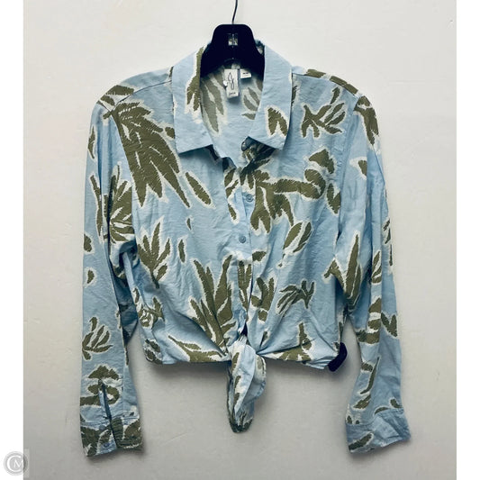 Top Long Sleeve By Joie In Blue, Size: M