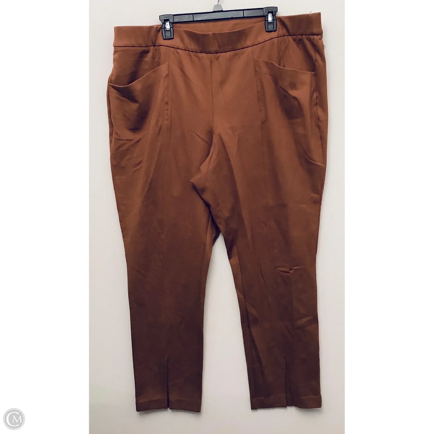 Pants Dress By Ava & Viv In Brown, Size: 2x