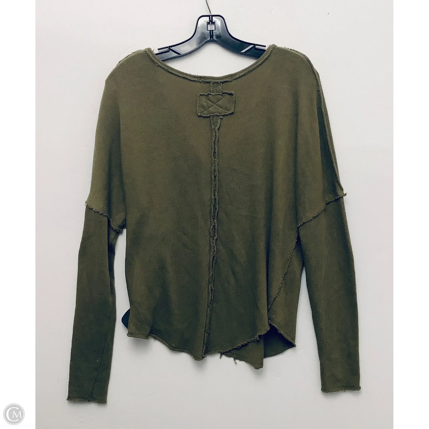 Top Long Sleeve By We The Free In Green, Size: L