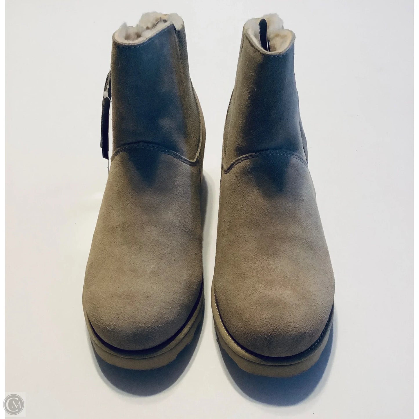 Boots Ankle Flats By Bearpaw In Tan, Size: 7