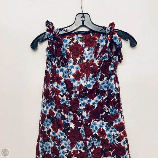 Dress Casual Maxi By Zara Basic In Red, Size: L