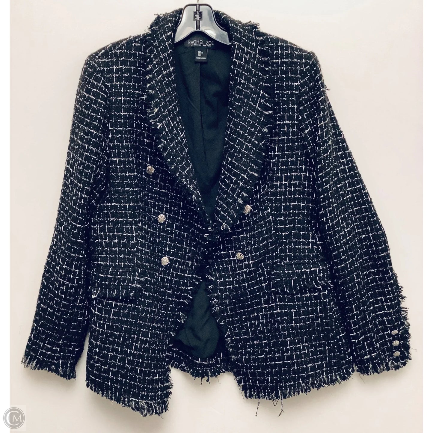 Blazer By Rachel Zoe In Black, Size: L