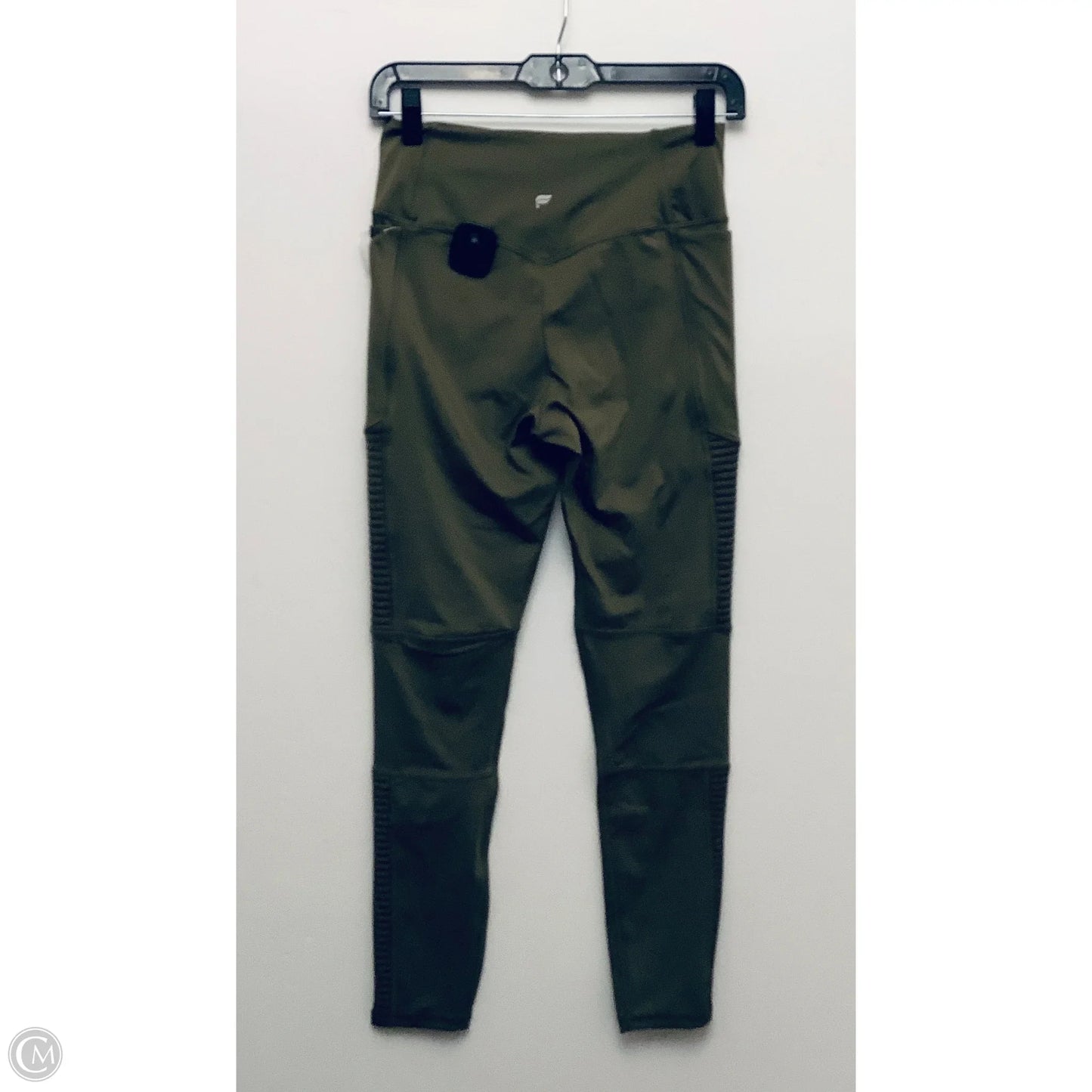 Athletic Leggings By Fabletics In Green, Size: M