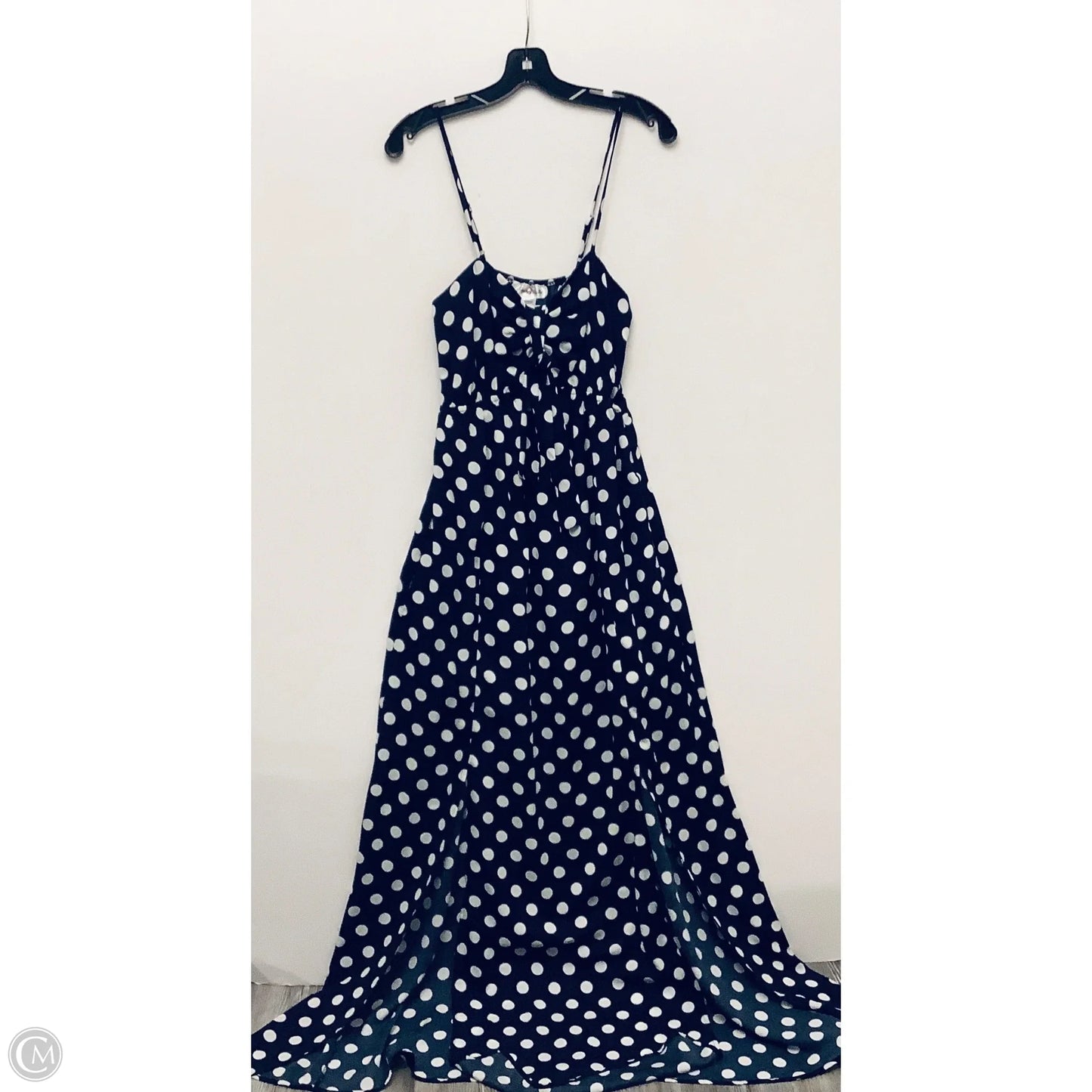 Dress Casual Maxi By Clothes Mentor In Polkadot Pattern, Size: S
