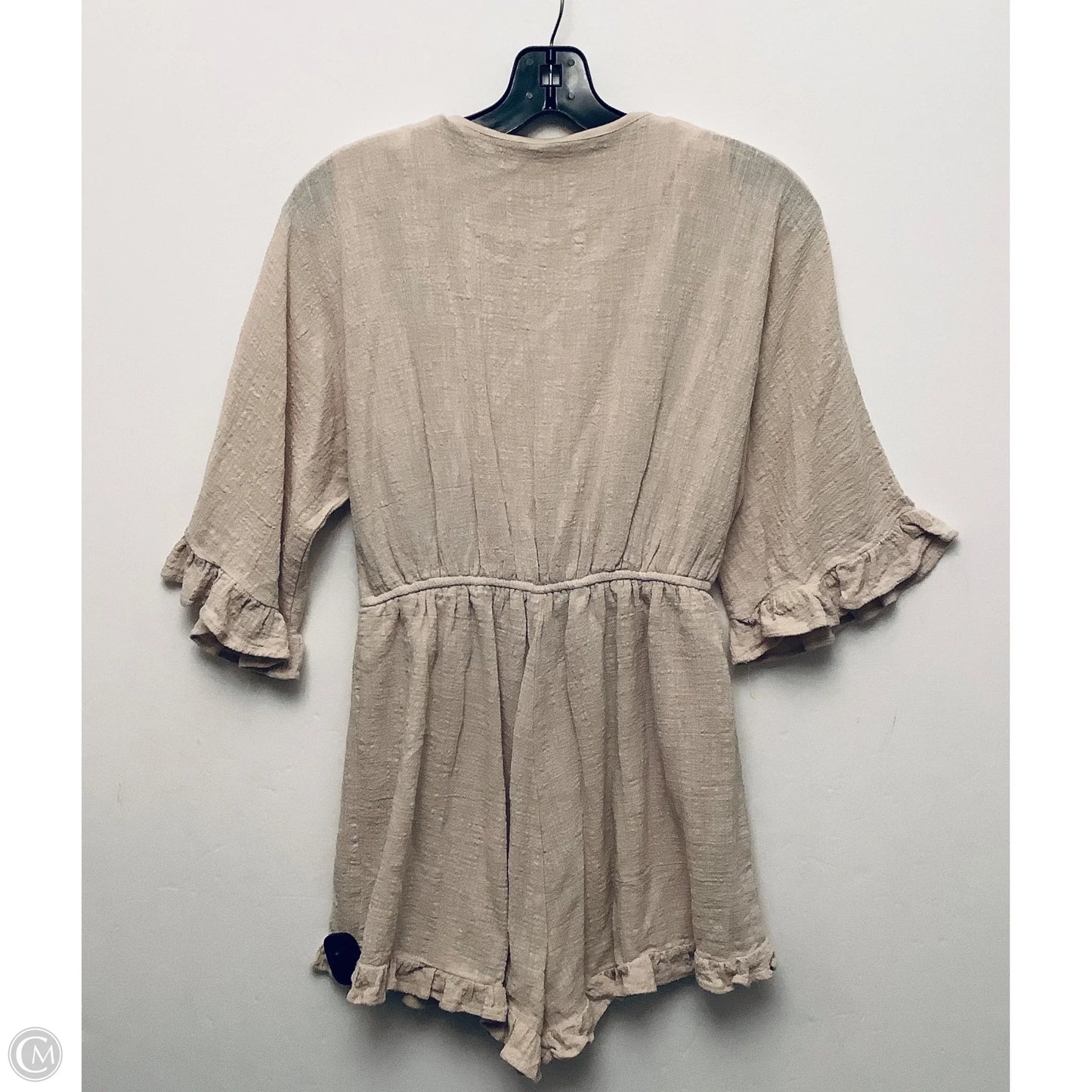 Romper By Andree By Unit In Tan, Size: S