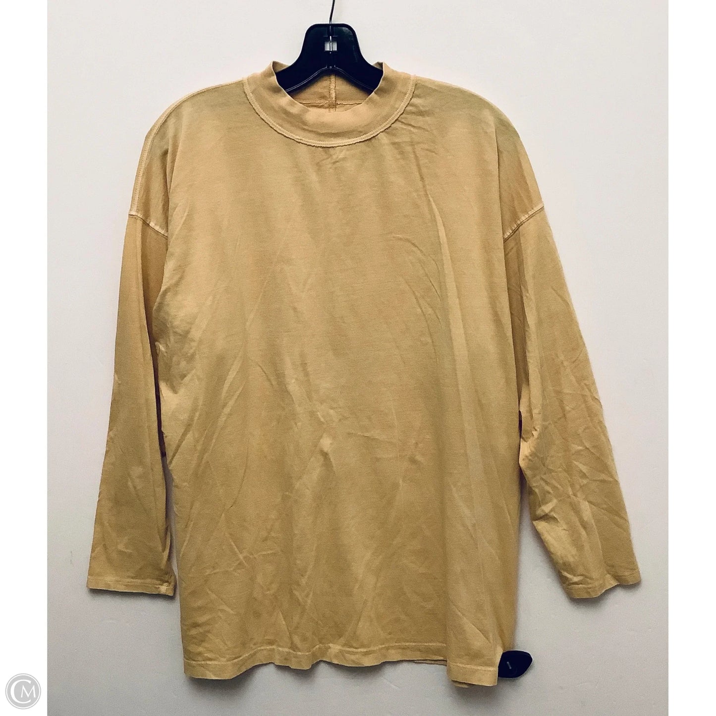 Top Long Sleeve Basic By We The Free In Yellow, Size: S