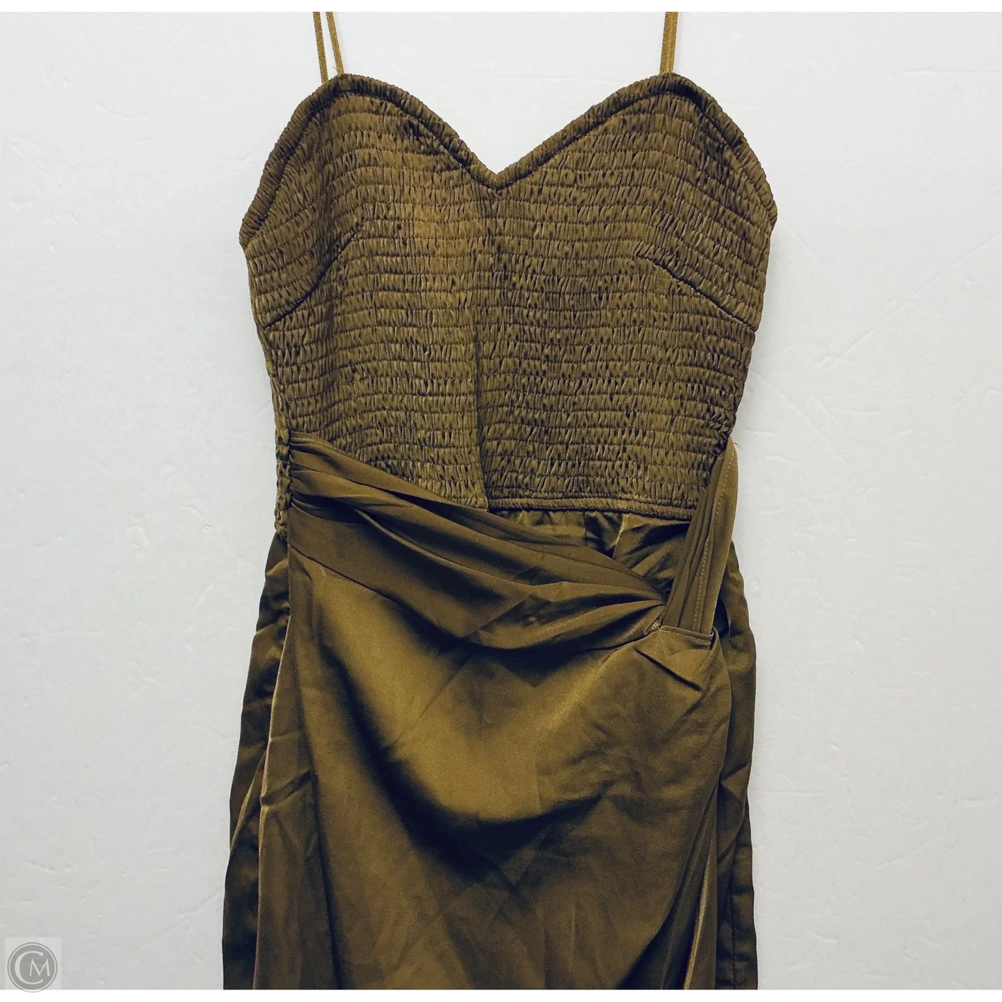 Dress Party Midi By Mustard Seed In Chartreuse, Size: S